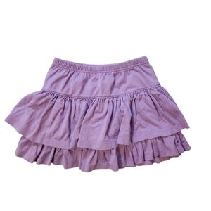 Hanna Andersson Purple Ruffle Skort 120